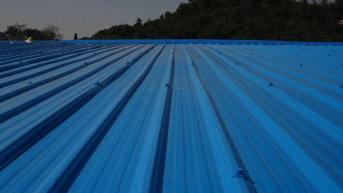 ZXC kilang jualan langsung lembaran ringan warna bersalut pvc lembaran bumbung