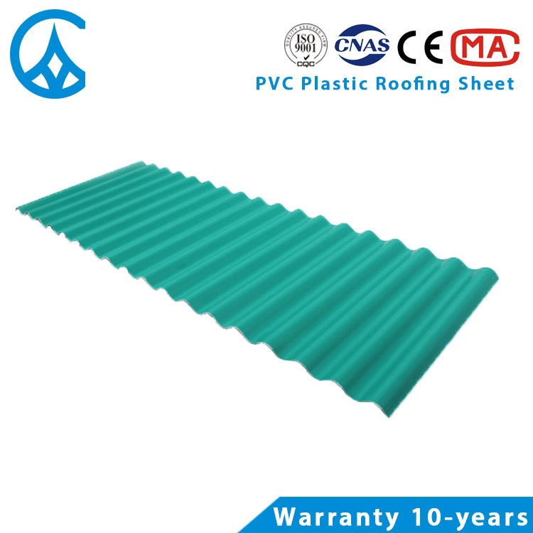 Telha de resistência ao calor de importação ZXC Telha ASA-PVC