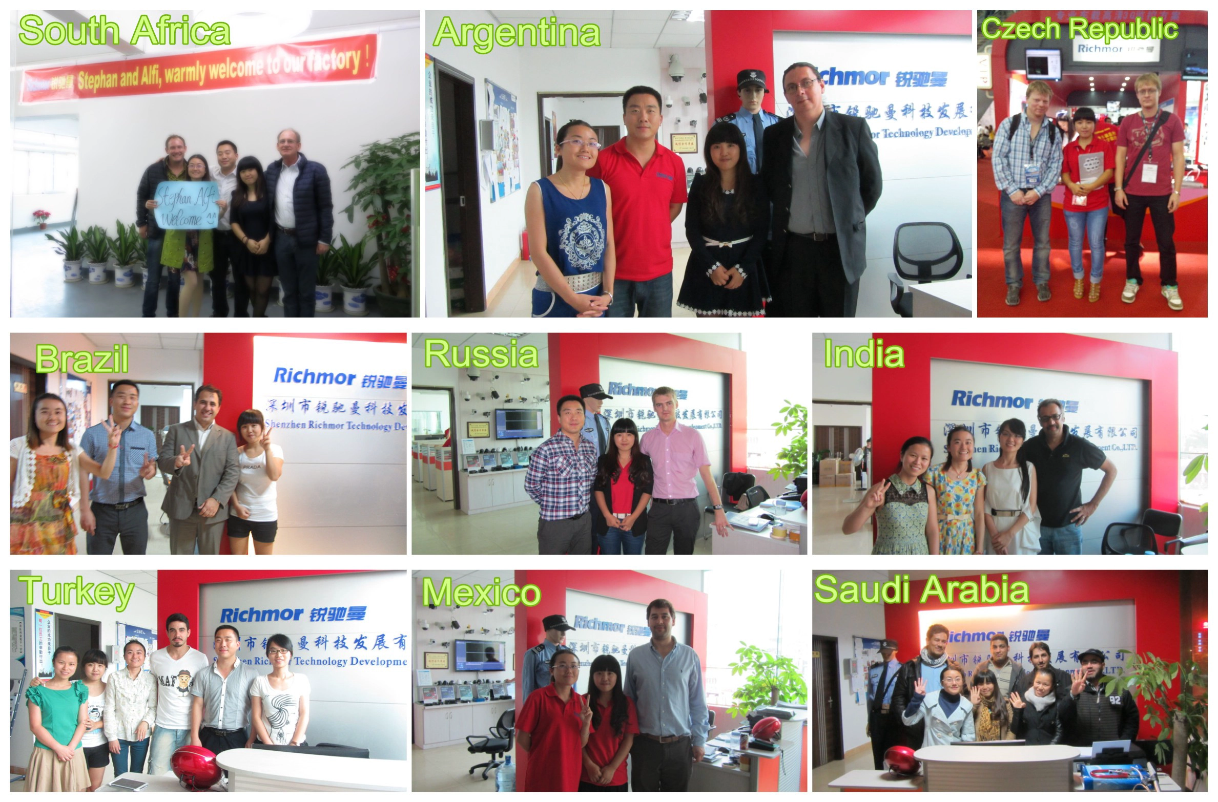 Customer Worldwide Visit