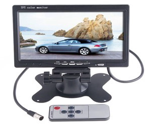 1080P hd monitor screen for vehicle security with mobile dvr