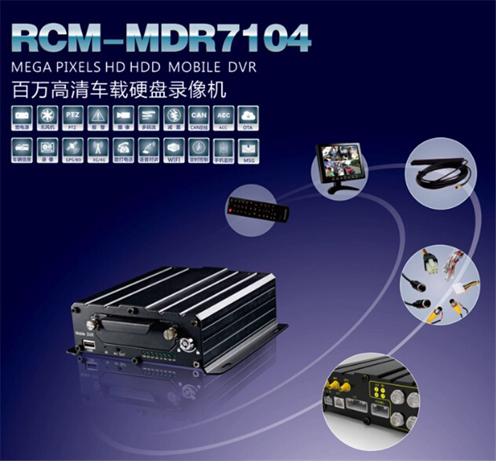 HD Vehicle DVR on sales Wireless 4ch 4g Mobile Dvr wholesales Premium Sdk App Cms Sim 3g 4g Wifi Gps