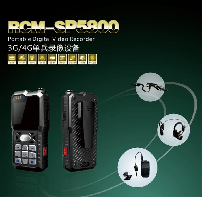 Mobile handheld or wears monitoring police body worn camera