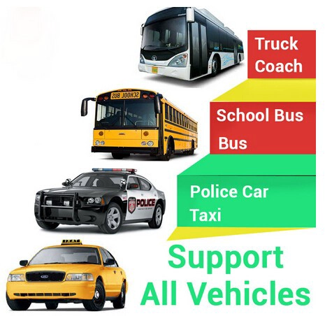 Police car surveillance 1080P HD 3G 4G WIFI GPS Mobile DVR