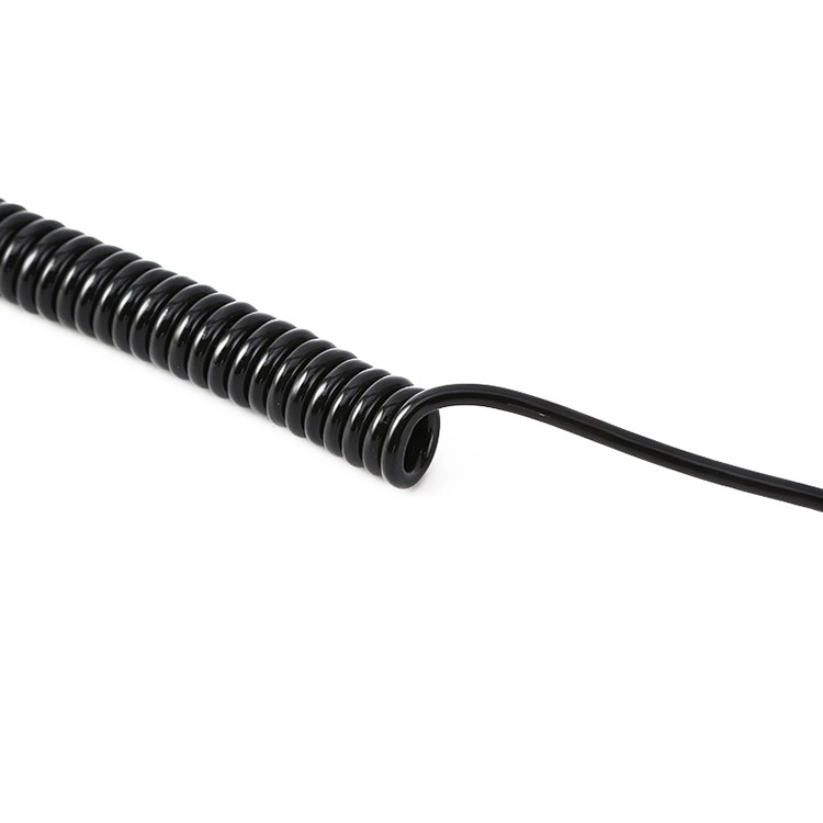 2-Kern-Spiralkabelfabrik, 3-Kern-Spiralkabelhersteller, 4-fach geschweiftes Kabel China-Lieferant