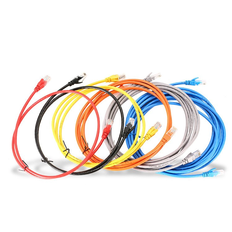 Cat 5 Cat 5e Cat 6 unshield 4 Paar verdrillter 8-Kern-RJ45-Stecker Netzwerkkabeldurchflussprüfung