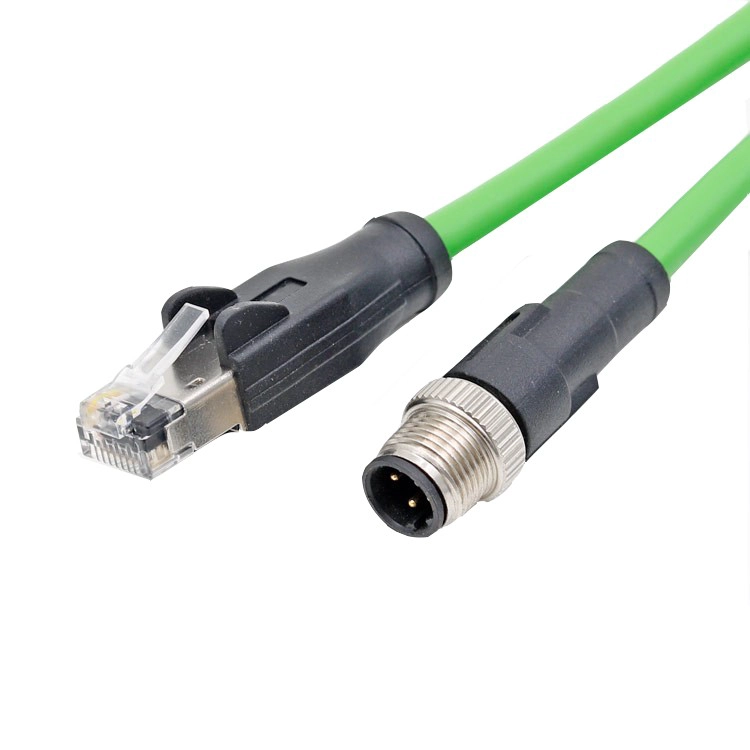 M12 12 pin A code female Y typ 1 zu 2 splitter pvc pur kabellänge 2 Meter