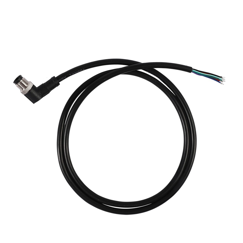 D-kodierter 4-poliger M12-Stecker-Kabelsatz