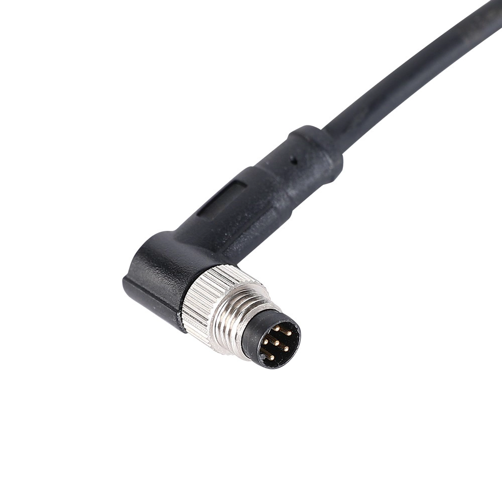 M8 3 4 5 6 8 pin spiral cable