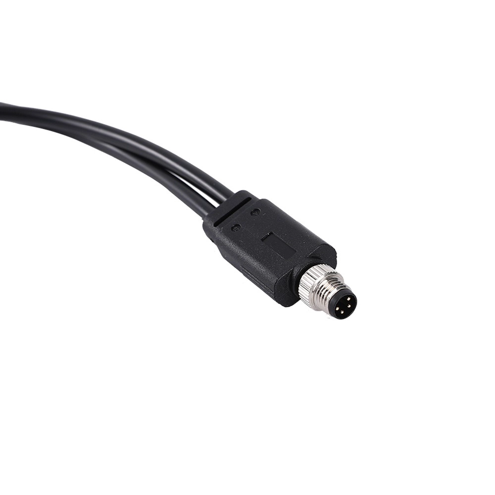 M8 3 4-poliger Y-Typ-Adapterkabel von Stecker auf Buchse