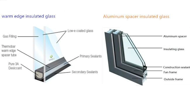 difference between warm edge spacer and aluminum spacer