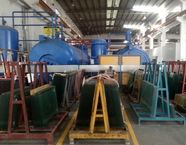 Sound insulation 17.52mm laminated safety glass