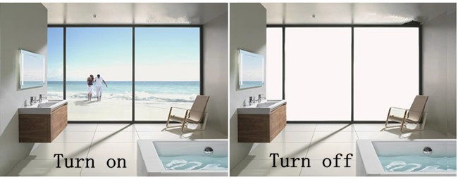 bedroom privacy protect smart glass 