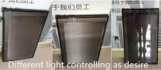 insulated glass with blinds inside