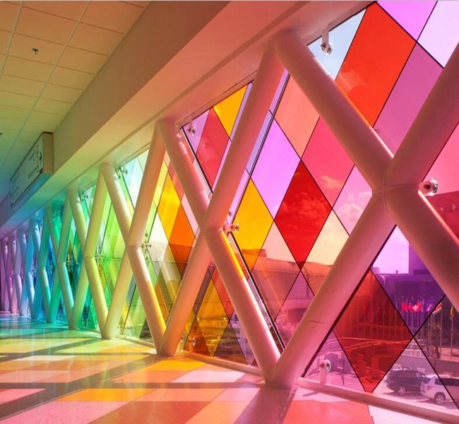 PVB tempered laminated glass