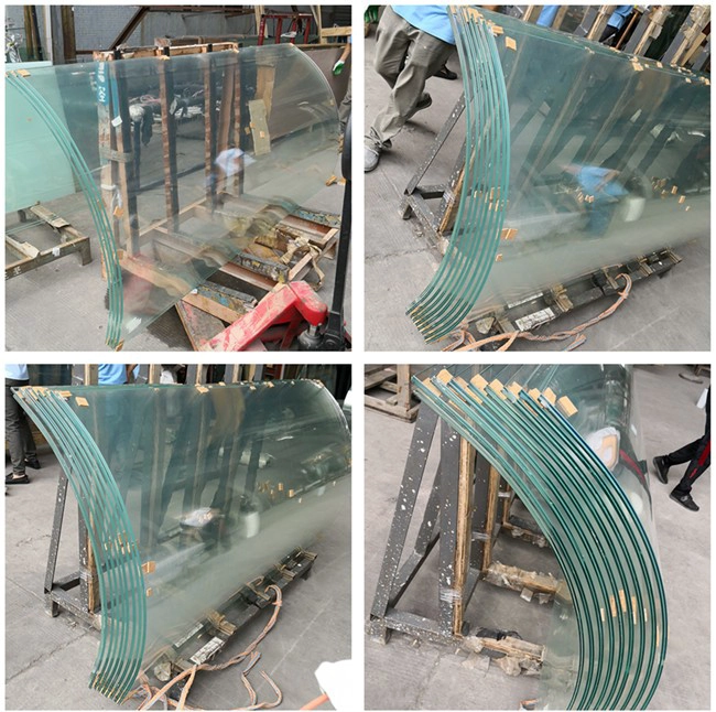 curved glass curtains