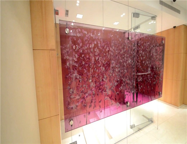 10mm fabric laminated glass