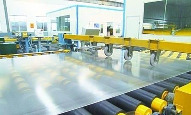 patterned glass production