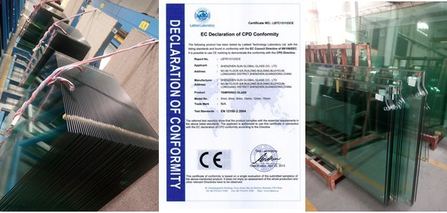 China tempered glass standard