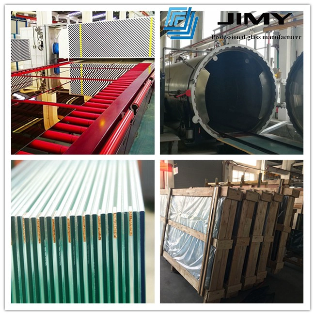 553 tempered laminated glass railing
