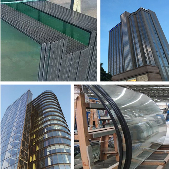 curved insulating glazing architectural facade