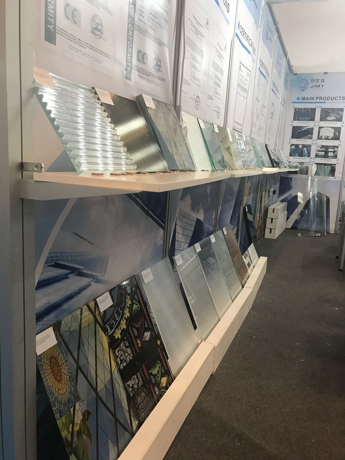 Customized architectural glass for Gulf Glass Exhibition