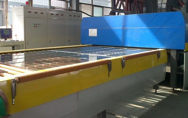 Tempered glass production line