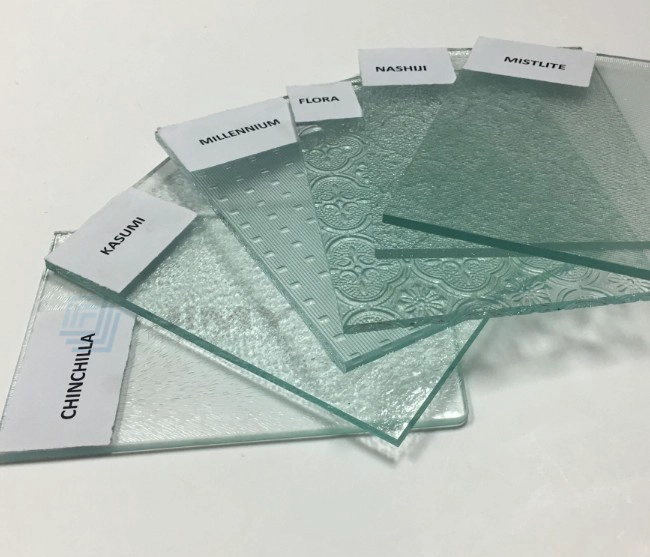 4mm Chinchilla clear rolled glass exporter