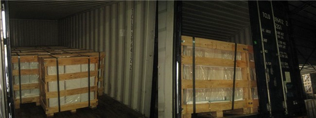 anti-reflective glass safety loading