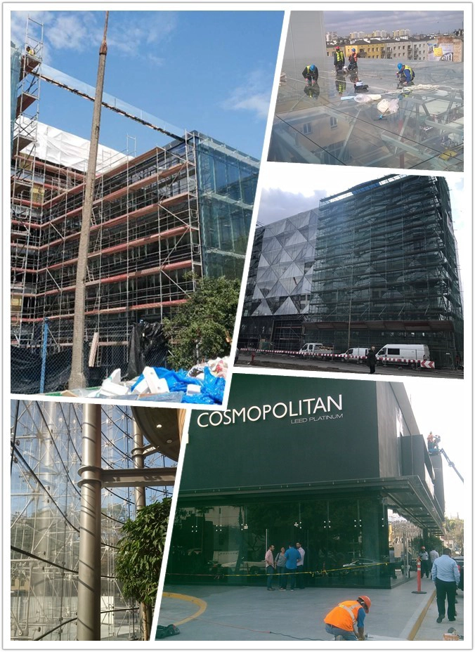 China factory spider glass facade system, stainless steel glass spider, toughened laminated glass facade for sale
