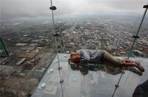 Sears Tower glass balcony