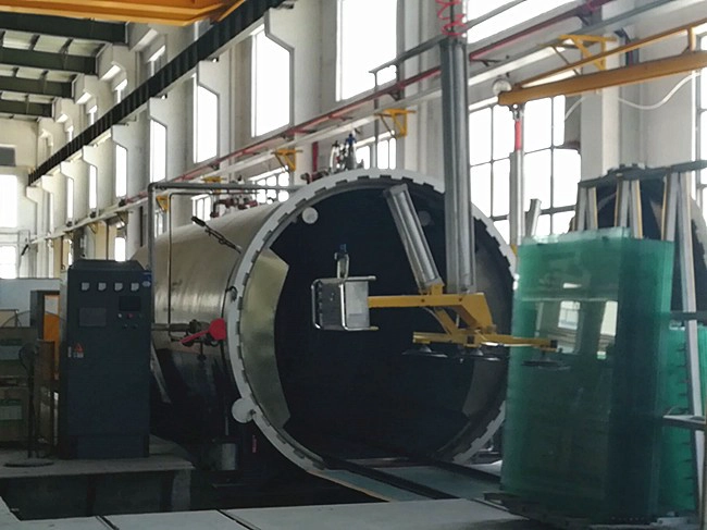 PVB toughened laminated glass manufacture