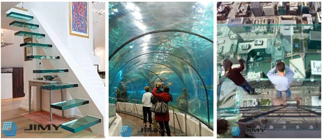 19+19mm SGP clear toughened laminated glass factory