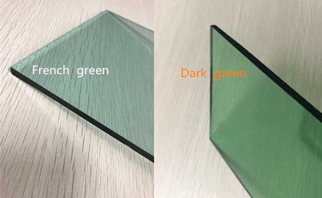 4mm green float glass price