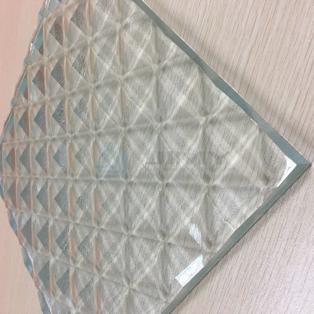 dimond clear pattern glass