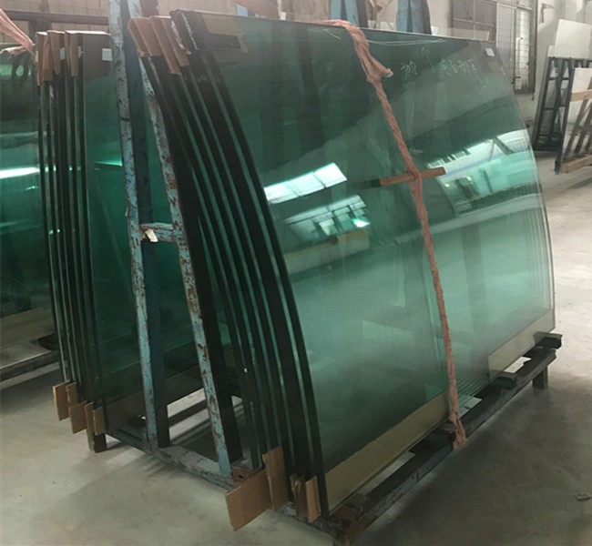 19mm bent toughened glass