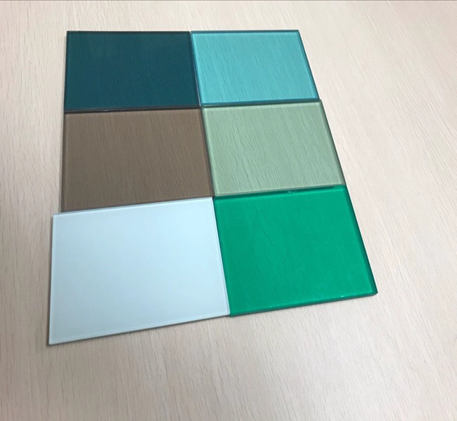 6.38mm multifarious color PVB laminated glass