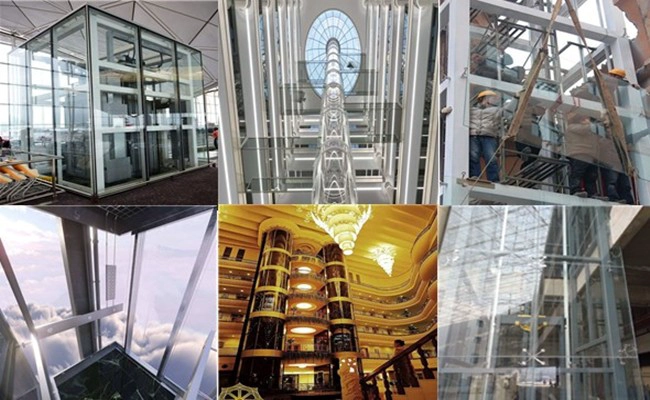 glass elevator