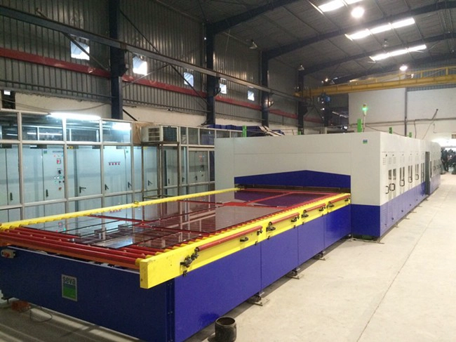 China toughened glass factory