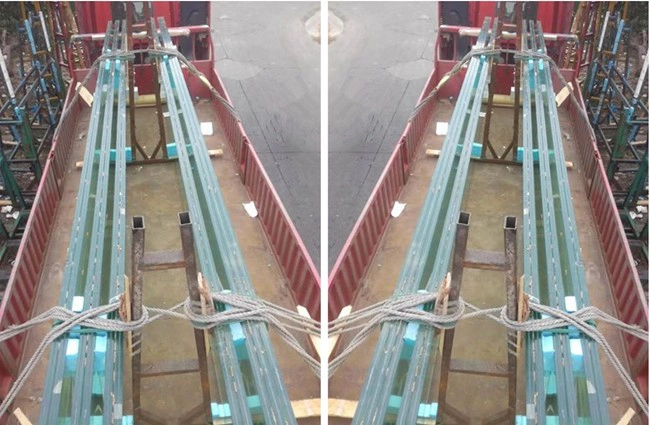 jumbo size laminated tempered glass