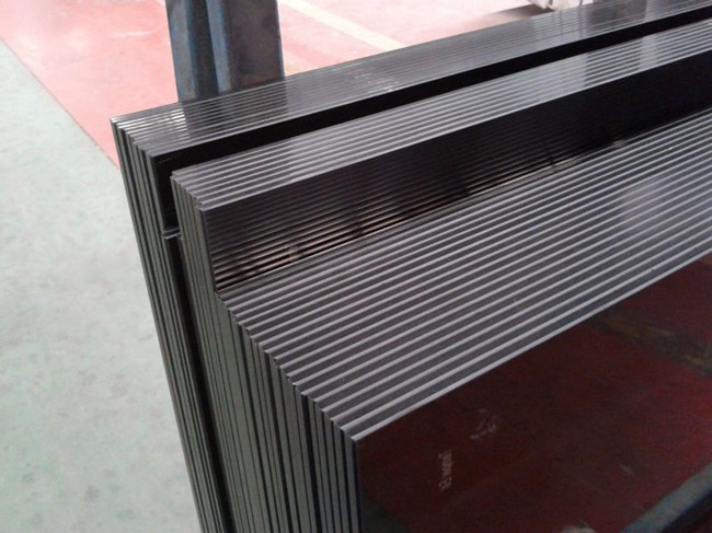 8mm dark grey tempered glass