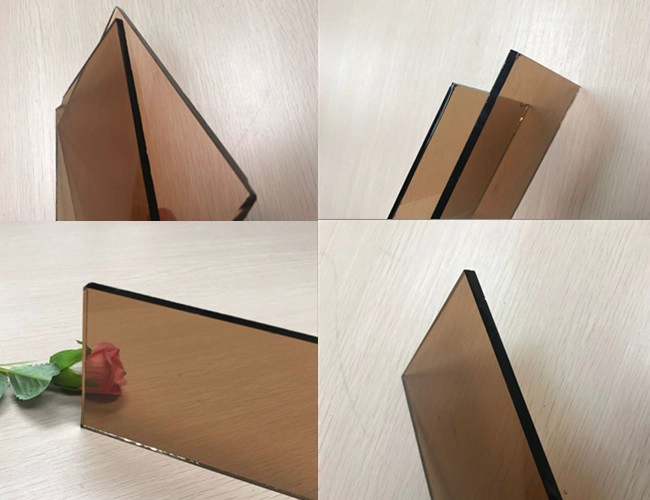 dark bronze heat absorbing decorative glass