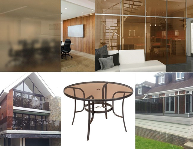 Bronze laminated glass manufacturer China