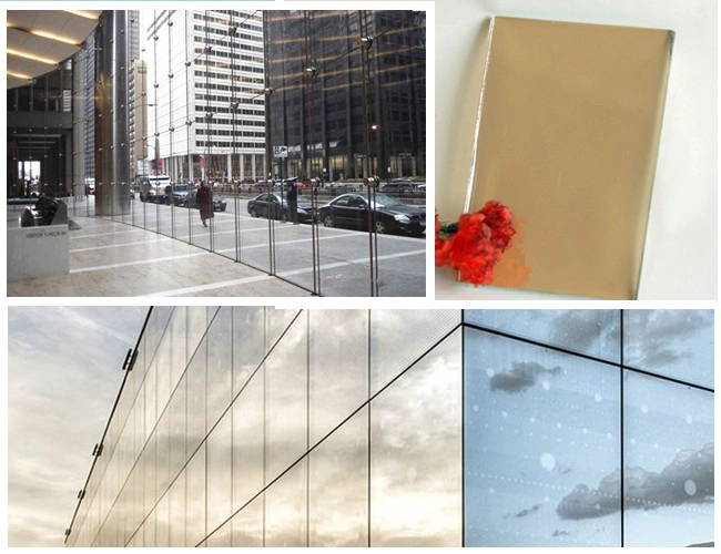colorless heat reflective glass