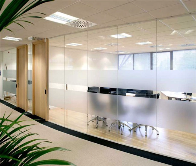 interior glass wall