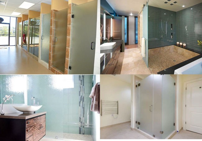 China shower door safety glass manufacturer