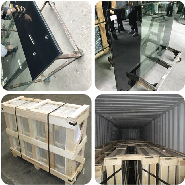 safety packing and loading silk screen printed glass