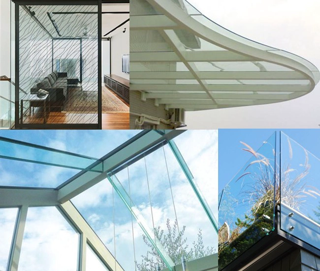 safety heat strengthened laminated glass