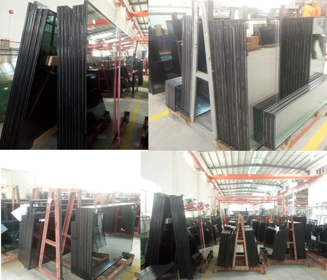 10mm+12a+55.2 low e insulated glass facade factory