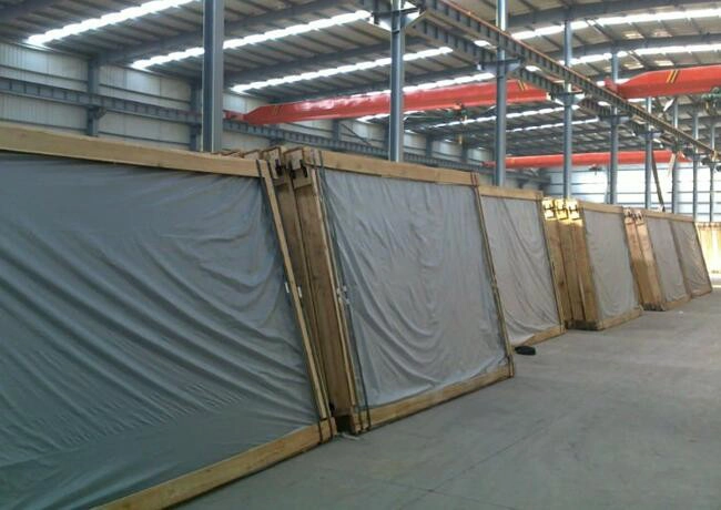 warehouse of JIMY Glass Factory