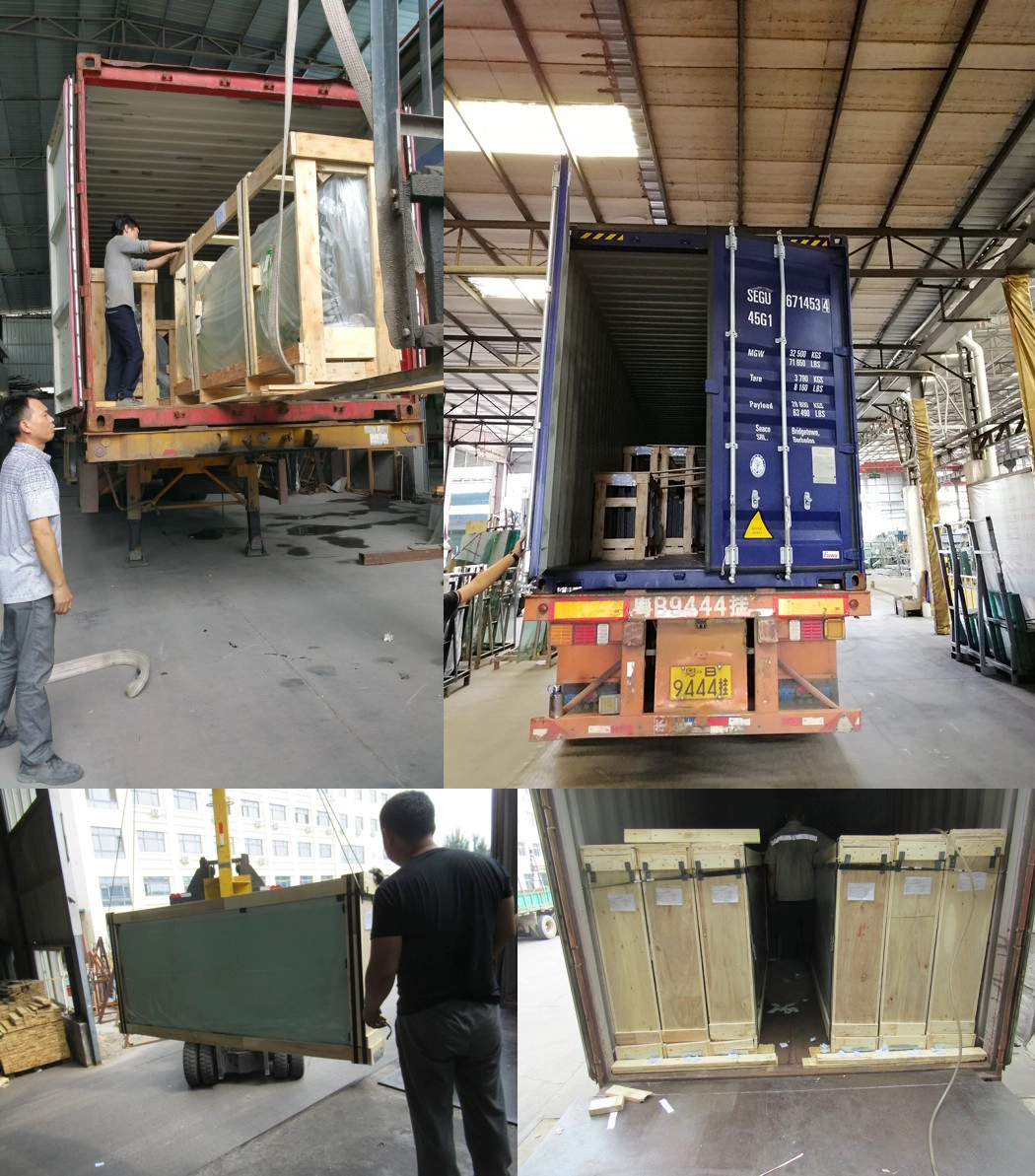 6+6mm semi-tempered glass 6+6mm TVG VSG glass 13.14mm heat strength laminated glass